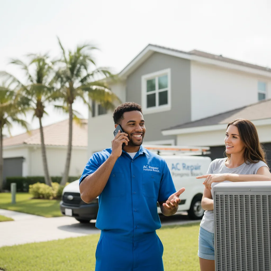 AC Repair Pompano Beach customer support in Ivanhoe
